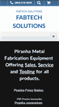 Mobile Screenshot of fabtechsolutions.com