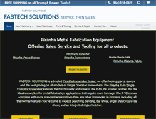 Tablet Screenshot of fabtechsolutions.com